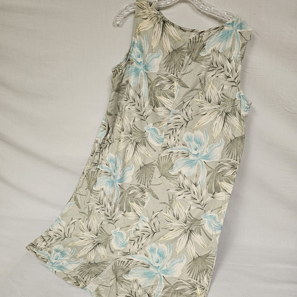 Slip-On Dress Orchid Pattern Natural Elements - Picture 4 of 17